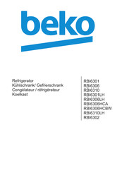 Beko RBI6306 Mode D'emploi