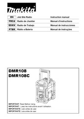 Makita DMR108C Manuel D'instructions