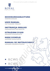 Royal Catering RCWS-60 Mode D'emploi