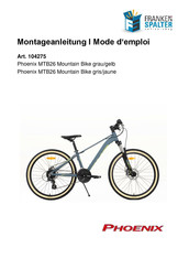 Phoenix MTB26 Mode D'emploi