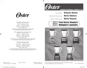 Oster Classic Serie Manuel D'instructions