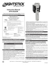 Nightstick XPR-5522GM Manuel D'instructions
