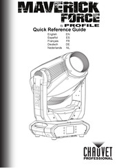 Chauvet Professional Maverick Force S Profile Manuel De Référence