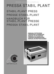 Cattani Stabil-Plant Manuel D'utilisation