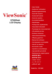 ViewSonic VP2655wb Guide De L'utilisateur
