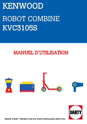 Kenwood KVC3105S Instructions