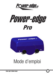 Power Edge Pro Mode D'emploi