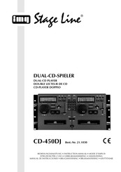 IMG STAGELINE CD-450DJ Mode D'emploi