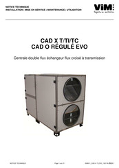 ViM CAD X TC 80 Notice Technique