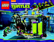LEGO NICKELODEON TEENAGE MUTANT NINJA TURTLES 79119 Mode D'emploi