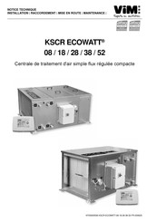 ViM KSCR ECOWATT 08 Notice Technique