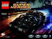 LEGO DC COMICS SUPER HEROES 76023 Mode D'emploi