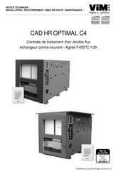 ViM CAD HR OPTIMAL C4 EI 33 VLD Notice Technique