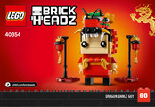 LEGO BRICK HEADZ 40354 Mode D'emploi