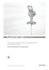 KROHNE OPTIFLEX 4300 C Supplément Au Manuel