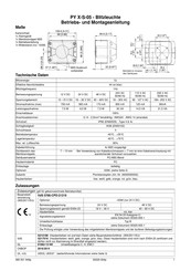 Pfannenberg PY X-S-05 Notice D'utilisation Et De Montage