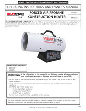 HeatStar MH35FA Instructions D'utilisation Et Manuel Du Propriétaire