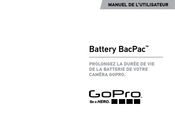 GoPro BacPac Manuel De L'utilisateur