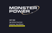 Monster Power PowerCenter HDP1800 Manuel Du Propriétaire