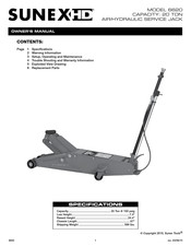 Sunex HD 6620 Manuel D'opérateur