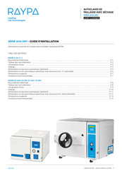 Raypa AH-21-L-115V Guide D'installation