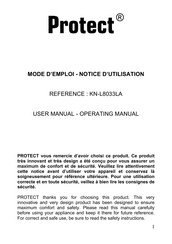 Protect KN-L8033LA Mode D'emploi Et Notice D'installation