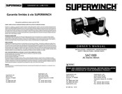 Superwinch SAC1000 Mode D'emploi