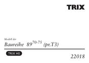 Trix 89 70-75 Serie Mode D'emploi