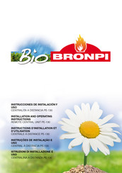 Bio Bronpi PE-130 Instructions D'installation Et D'utilisation
