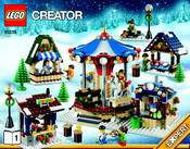 LEGO CREATOR EXPERT LE MARCHE DE NOEL Mode D'emploi