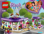 LEGO Friends Le cafe des arts d'Emma Mode D'emploi
