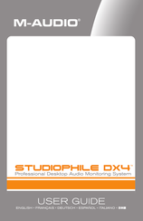 M-Audio Studiophile DX4 Mode D'emploi