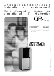 Atag QR-CC Série Mode D'emploi