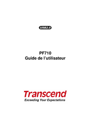 Transcend PF710 Guide De L'utilisateur