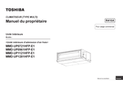 Toshiba MMD-UP1121HFP-E1 Manuel Du Propriétaire