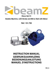 Beamz Disco Set IV Manuel D'instructions
