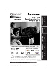 Panasonic DoubleFeature OmniVision VHS PV-D4743S-K Manuel D'utilisation