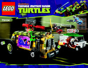 LEGO TEENAGE-MUTANT-NINJA-TURTLES 79104 Mode D'emploi