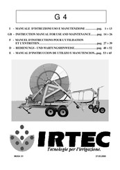 IRTEC G4 Manuel D'instructions Pour L'utilisation Et L'entretien