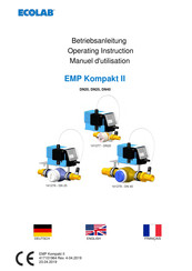 Ecolab EMP Kompakt II DN20 Manuel D'utilisation