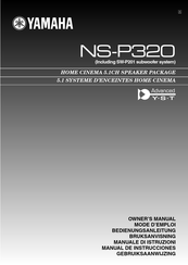 Yamaha NS-P320 Mode D'emploi