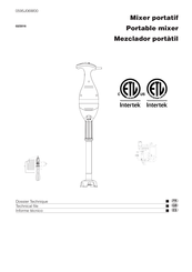 Electrolux B3000-40 Dossier Technique