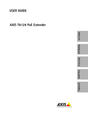 Axis T8129 Mode D'emploi