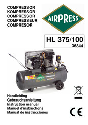 Airpress HL 375/100 Manuel D'instructions