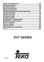 Teka DVT Serie Manuel D'instructions
