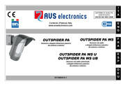 AVS Electronics OUTSPIDER DT WS UB Mode D'emploi