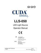 Cuda surgical LLS-050 Mode D'emploi