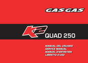 GAS GAS K2 QUAD 250 2005 Manuel D'entretien