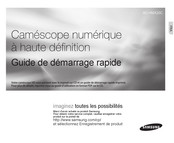 Samsung SC-HMX20C Guide De Démarrage Rapide