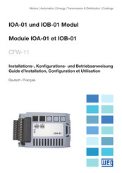 WEG IOA-01 Guide D'installation